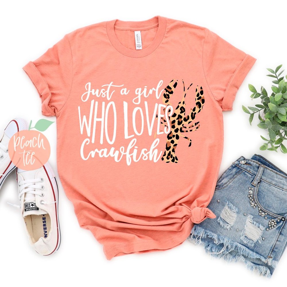 Just a Girl Who Loves Crawfish T-Shirt